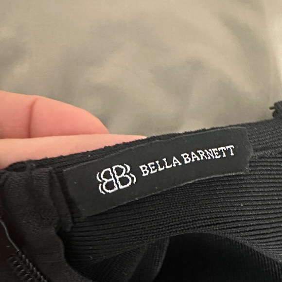 Elegant Black Asymmetrical Dress - Picture 4 of 4